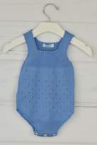 Thumbnail for your product : Granlei 1980 Blue Knitted Onesie
