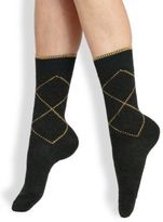 Thumbnail for your product : Maria La Rosa Rhombus Mid-Calf Socks