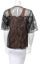 Thumbnail for your product : Chloé Chantilly Lace Top w/ Tags