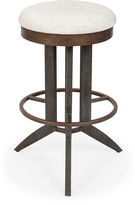 Thumbnail for your product : One Kings Lane Thea Linen Barstool, Copper Moss