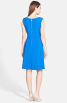 Thumbnail for your product : Ellen Tracy Hardware Embellished Fit & Flare Dress