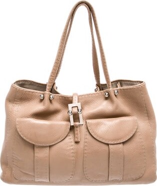 Renaud Pellegrino Leather Shoulder Bag