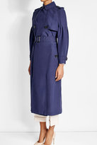 Thumbnail for your product : Burberry Mulberry Silk Trench Coat