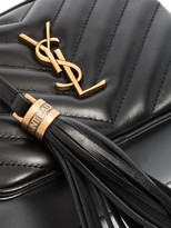 Thumbnail for your product : Saint Laurent Lou monogram-embellished leather belt bag