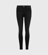 Thumbnail for your product : AllSaints Miller Ankle Mid-Rise Superstretch Skinny Jeans
