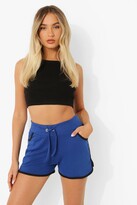 Thumbnail for your product : boohoo Contrast Trim Runner Shorts