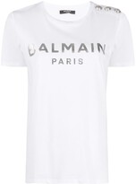 Thumbnail for your product : Balmain logo T-shirt