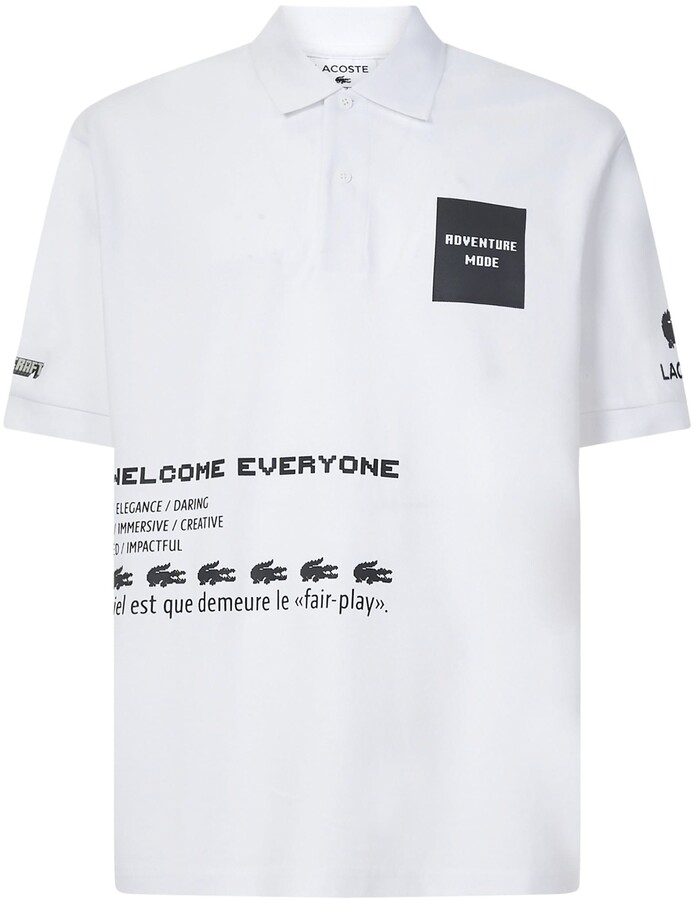 Lacoste X Minecraft Polo Shirt - ShopStyle