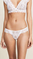 Thumbnail for your product : Eberjey Kiss the Bride Ruffle Thong
