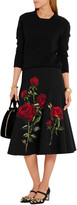 Thumbnail for your product : Dolce & Gabbana Embellished brocade Mary Jane pumps