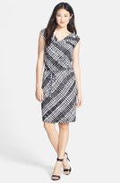 Thumbnail for your product : Calvin Klein Cowl Neck Print Dress