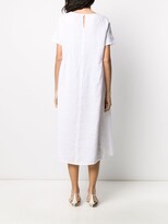 Thumbnail for your product : Peserico Half-Pleated Midi Dress