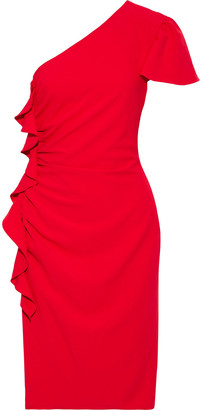mikael aghal red dress