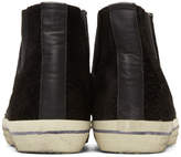 Thumbnail for your product : Golden Goose Black Suede V-Star 1 High-Top Sneakers