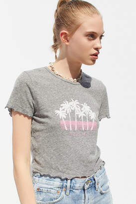 Truly Madly Deeply Beverly Hills Lettuce-Edge Baby Tee