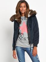 Thumbnail for your product : Converse Melton Bomber Jacket