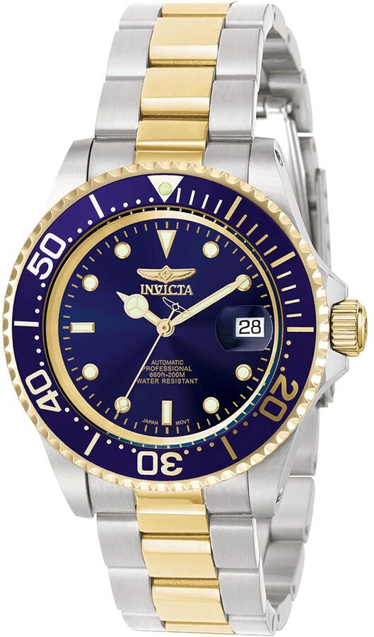 invicta gold blue