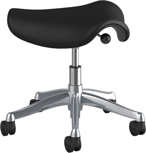 Humanscale Freedom Saddle Leather Task Stool
