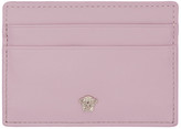 Thumbnail for your product : Versace Pink Medusa Card Holder