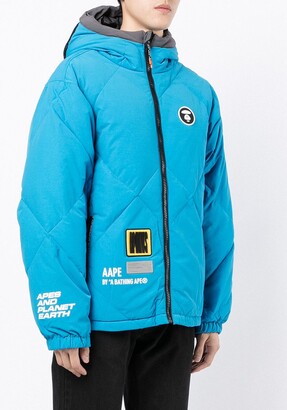 AAPE BY *A BATHING APE® Quilted Hooded Jacket