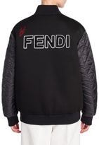 Thumbnail for your product : Fendi Quilted Bomber Jacket