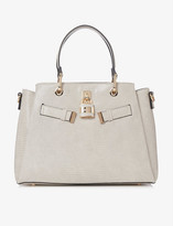 Thumbnail for your product : Dune Darryyl padlock faux-leather tote bag