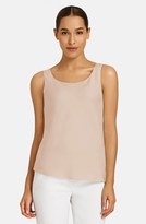 Thumbnail for your product : Lafayette 148 New York Bias Cut Silk Tank
