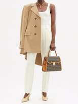 Thumbnail for your product : Mark Cross Madeline Lady Mc-jacquard And Leather Handbag - Tan Multi