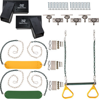 Jack and June DIY Swing Set Kit (Wood Not Included)