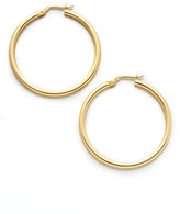 Thumbnail for your product : Roberto Coin 18K Yellow Gold Hoop Earrings/1.4"