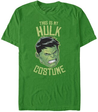 Fifth Sun Marvel Men's Avengers Hulk Halloween Costume Short Sleeve T-Shirt