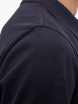 Thumbnail for your product : Moncler Logo-placket Cotton-pique Polo Shirt - Navy
