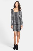 Thumbnail for your product : Tart 'Patrice' Animal Print Jersey Body-Con Dress