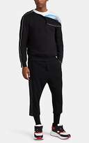 Thumbnail for your product : Alexander McQueen Men's Skull-Patch Cotton Fleece Sweatshirt - Black