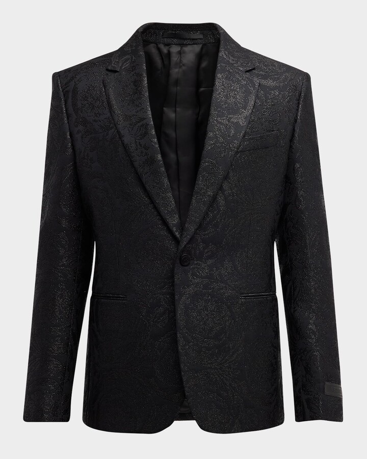 Versace Men's Barocco Jacquard Sport Coat
