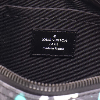 Louis Vuitton LV Circle Monogram Eclipse Canvas Gunmetal Tone