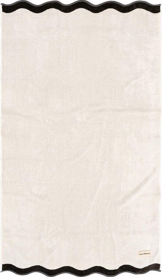 business & pleasure co. Beach Towel in White