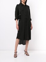 Thumbnail for your product : Givenchy oversized Chaine motif shirt dress