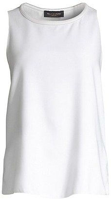 Piazza Sempione Sleeveless Vented Top