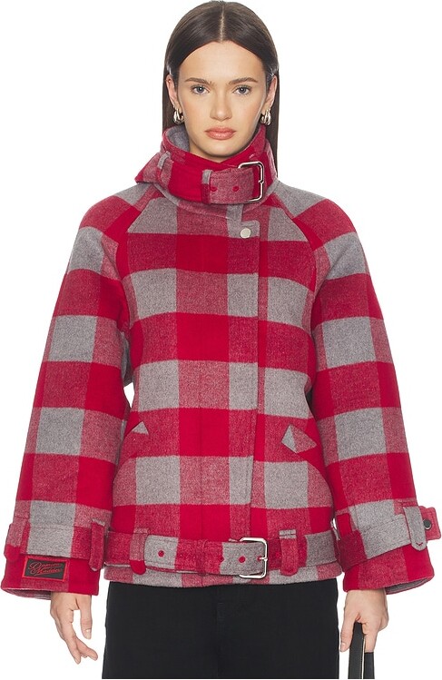 Damson Madder Polly Wool Bomber