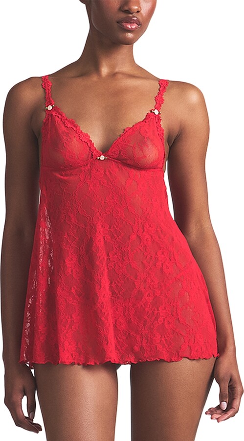 Skims Stretch Lace Slip Set
