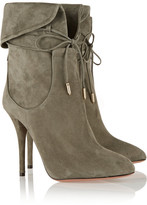 Thumbnail for your product : Aquazzura + Olivia Palermo suede ankle boots