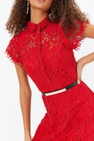Thumbnail for your product : Coast Belted Lace Shirt Dress