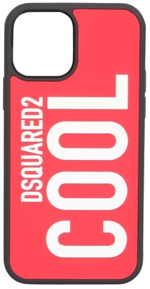 Dsquared2 Logo Printed iPhone 12 Pro Cover