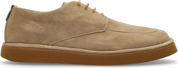 Giorgio Armani Suede Shoes, , - Beige