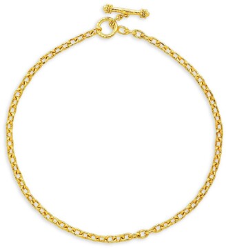 Elk & Bloom Dainty 14K Gold Link Chain Bracelet - ShopStyle