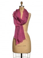 Thumbnail for your product : Young British Designers Python Pink Cashmere/Silk Scarf by Mercy Delta