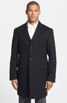 Thumbnail for your product : John Varvatos 'Flatbush' Wool & Cashmere Overcoat