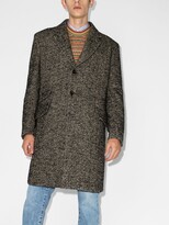 Thumbnail for your product : Gucci Herringbone Wool Overcoat