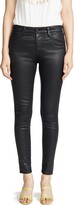 Thumbnail for your product : AG Jeans Women's Farrah Leatherette High-Rise Skinny Fit Ankle Pant